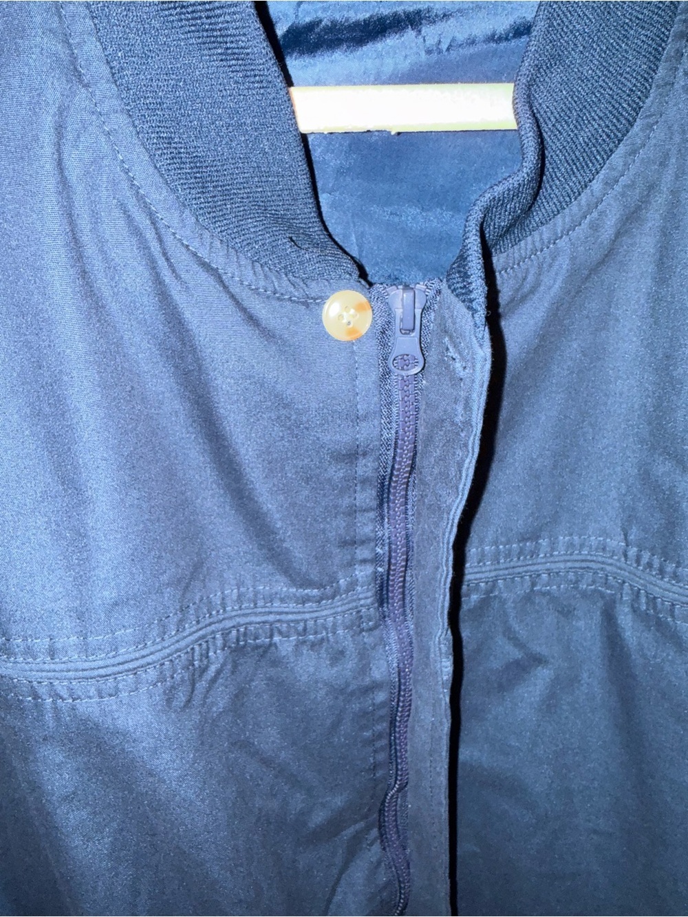 Haband Navy Men's Bomber Jacket - Picture 3 of 6